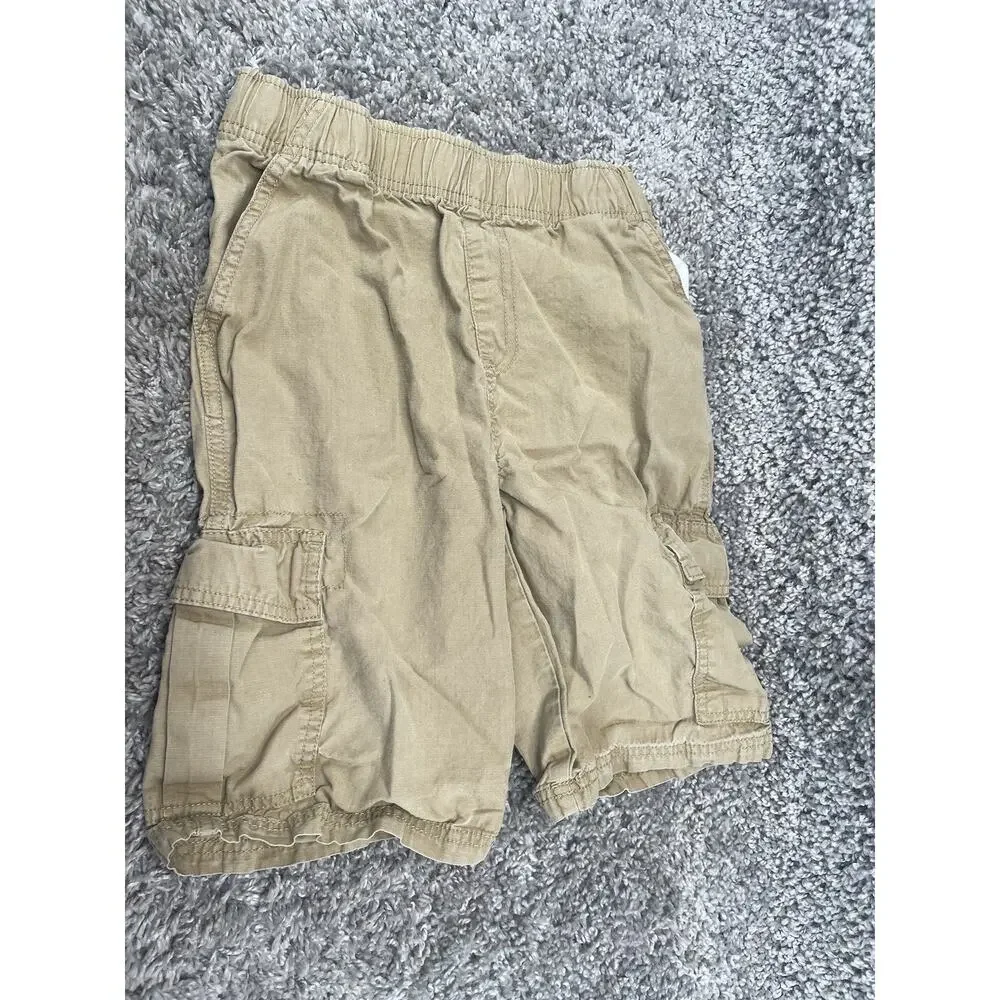 The Childrens Place Drawstring Elastic Waist Boys Shorts Cargo Size 12
